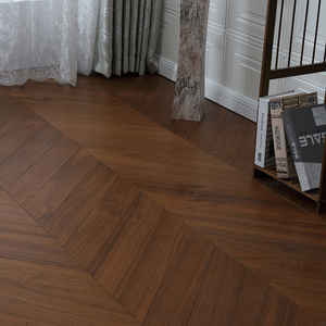 <span class=keywords><strong>Parquet</strong></span> en chêne Chevron Chevroné à lattes fines couleur naturelle claire - Product Image 2