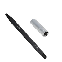 Kit d'outils universels de 8 à 12 mm pour l'extraction de bougies d'allumage cassées, extracteur de fils cassés à filetage inversé pour bougies d'allumage bloquées, abîmées ou endommagées