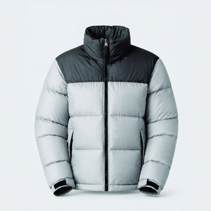 Custom Design Winter Puffer Jacket <b>Men</b> Women Lightweight Quilted Warm <b>Coat</b> OEM ODM Wholesale Private Label Fashion Outerwear - Product Image 1
