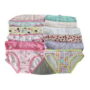 0.3 Đô La Mô Hình LY001 Loạt Bông Nguyên Chất 1-5 Năm Cô Gái Nhỏ Đồ Lót Mềm Toddler Bé Kids Sexy Quần Lót Panty