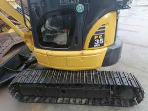 Mini pelle Komatsu PC35MR de haute qualité 3 tonnes moteur de pelle utilisé Kawasaki soupape hydraulique pompe à engrenages composants de base inclus - Product Image 2