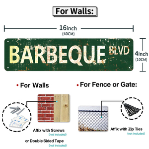 Ensemble de panneaux métalliques vintage <span class=keywords><strong>Camp</strong></span> <span class=keywords><strong>Crystal</strong></span> <span class=keywords><strong>Lake</strong></span> Barbeque, décoration murale rétro pour la maison, patio, cabane, décoration d'horreur - Product Image 2