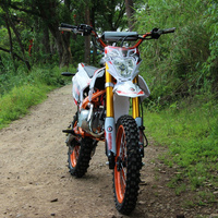 Moto tout-terrain Enduro 125cc à essence, moteur 4 temps, suspension hydraulique, frein à disque, motocross