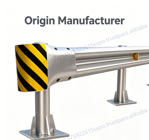 Barrière de collision pour autoroute en acier galvanisé à chaud à double poutre, marque PiPe, protection M65 Impact H2W3, longueur personnalisée 4320 mm EN 1317 - Product Image 3