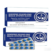 Nouvelles Comprimés de Polygonatum, Huître, Maca et Cordyceps Militaris – Bonbons Comprimés pour la Nutrition et la Vitalité Masculine
