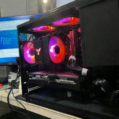 R5 5500 a MD RX 580 8G DDR4 RGB A320 Motherboard AM4 Full Gaming Pc CUSTOM Computer Set Equipment Desktops Wholesale Build Pc