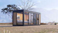 Mobile de Luxe Préfabriqué Modulaire 20 pieds 30 pieds 40 pieds Nature Resort Huis Capsule Expédition Chambre d'hôtel Conteneur Appartement