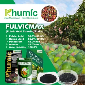 Fertilizantes orgânicos naturais com micronutrientes, solúvel em água, condicionador de solo, fertilizante reto com ácido húmico