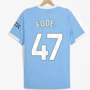 축구 유니폼 25/26 맨체스터 시티 유니폼 홈 태국 버전 반팔 스포츠 맞춤형 축구복 - Product Image 1