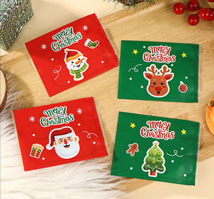 Good Luck Candy Biscuit Surprise Lucky Bags Luxury <b>Plastic</b> Gummy Biscuit <b>Plastic</b> <b>Packaging</b> Bag 7*9CM for Christmas - Product Image 4