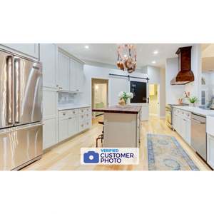 Gabinetes de Cocina Americanos Clásicos Estilo Shaker, de Madera de Roble Blanco, Estándar Americano, con Soporte de Esquina - Product Image 5