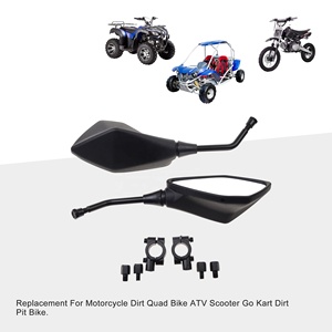 Rétroviseur latéral de <span class=keywords><strong>moto</strong></span> GOOFIT, remplacement pour karting, VTT, cyclomoteur, <span class=keywords><strong>moto</strong></span> de <span class=keywords><strong>50cc</strong></span> à 250cc - Product Image 5