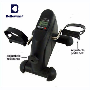 Bellewins <span class=keywords><strong>Mini</strong></span> Có Thể Gập Lại Dưới Bàn Màu Đen Tập Thể Dục Xe Đạp Trong Nhà Thiết Bị Tập Thể Dục Bàn Đạp Máy Chân Cánh Tay Tập Thể Dục Xe Đạp Bước - Product Image 1