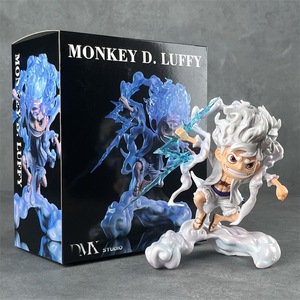 Figura Miniatura de Luffy de YNX Gear 5, Juguete de Dibujos Animados de PVC, Estatua de Anime, Decoración para Caja de PC, Regalo Coleccionable para Mayores de 14 Años - Product Image 6