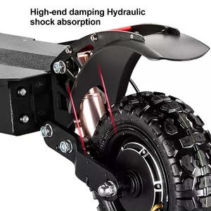 Scooter Eléctrico SUNNIGOO ES-X10, Motor Dual Digital, 60V 38Ah, Carga de 200Kg, Voltaje de Rango 100-240V, Frenos de Disco Delanteros y Traseros - Product Image 6