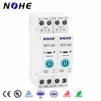 Interrupteur intelligent WiFi 63A 1P avec compteur d'énergie Tuya, disjoncteur WiFi 63A 1P sur rail DIN avec application Smart Life