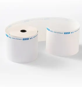 Rollos de papel térmico para recibos rollos de papel ECG 80x80 80x70 rollo de papel para máquina pos