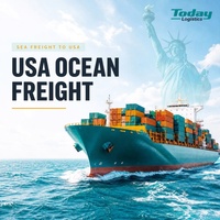 Transitaire maritime professionnel Chine-Amérique, consolidation de fret LCL, livraison de colis, service de reconditionnement et d'étiquetage