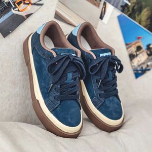 Zapatos de hombre de talla grande para primavera, resistentes al desgaste, con suela gruesa, nuevas zapatillas versátiles de lona Maillard, estilo deportivo para caminar. - Product Image 6
