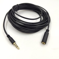 3,5mm Stereo-Stecker-Buchse-Audio-Verlängerung kabel adapter 1m/2m/3m/5m/10m Kabel zur Mikrofon-Desktop-Verstärkung