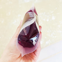 Poches Souples en Plastique Transparent avec Bec Verseur de 200 ml, Jetables, pour Boissons Liquides et Jus