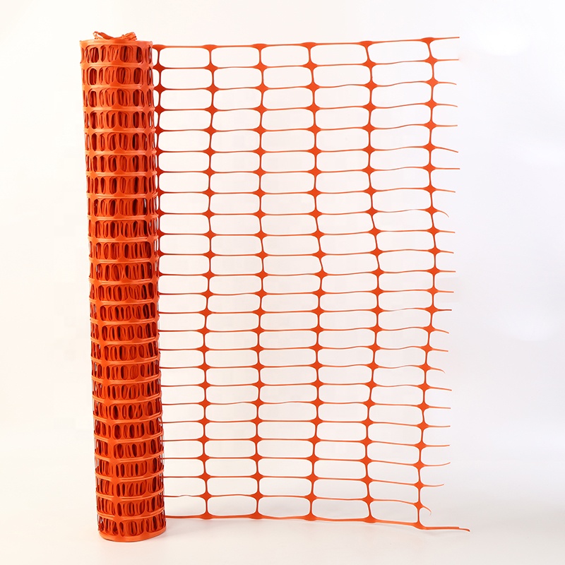 Защитный забор для дорожек PE, экструдированная Складная расширяемая пластиковая оранжевая защитная сетка для баррикадов