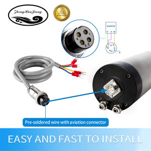 Moteur de broche CNC refroidi par eau silencieux Zhong Hua Jiang ER20 3KW 220V/380V avec kit VFD pour machine de gravure CNC - Product Image 3