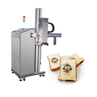 Foodart Printer Inkjet Otomatis Satu Warna Baru dengan Kepala Cetak Ricoh Kecepatan Tinggi Desain Flatbed 1200dpi Tinta Makanan Kelas Makanan 1