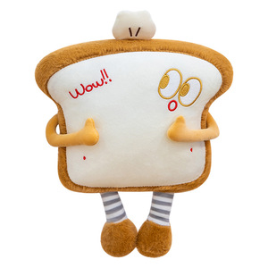 <span class=keywords><strong>Jouets</strong></span> en peluche en gros, nouveau jouet en peluche, grand coussin de soutien lombaire, oreiller de sieste, pain grillé, Oreo, cadeau pour filles, poupée, rembourrage en coton PP - Product Image 1