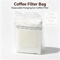 Sachets filtres à café jetables, écologiques, résistants aux déchirures, renforcés, à suspendre, pour torréfacteurs de café (vente en gros)
