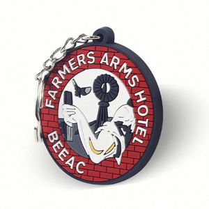 Llavero de Silicona PVC Personalizado para Promoción, Llavero 3D de Dibujos Animados - Product Image 3