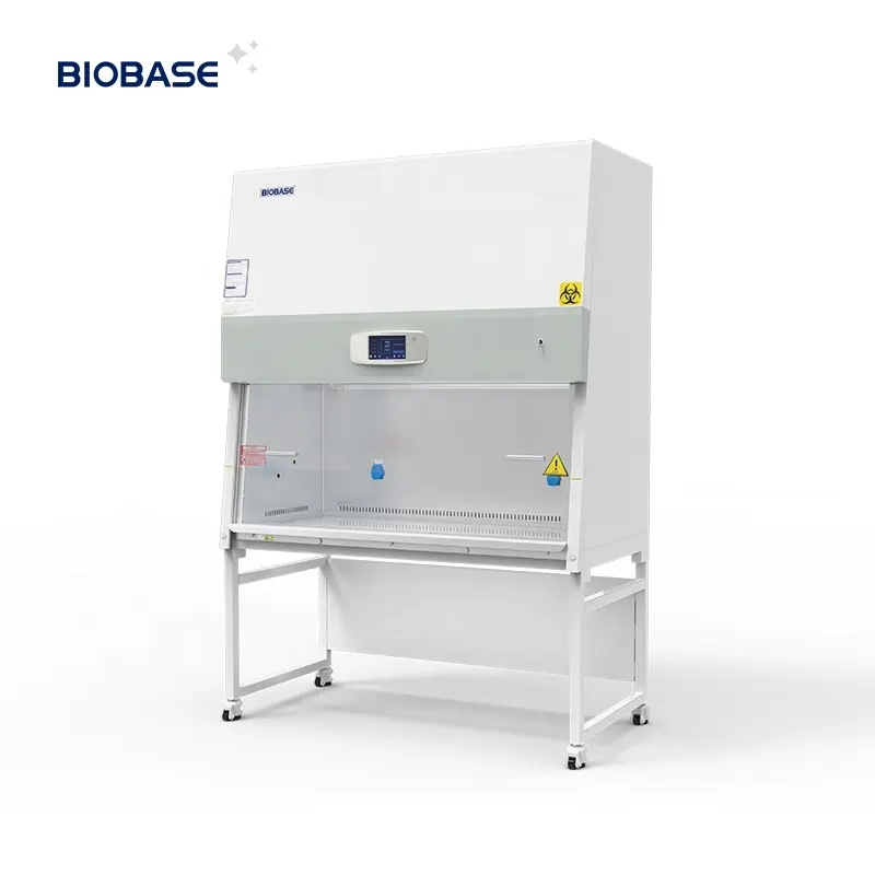 Biobase kabinet Biosafety, dengan layar sentuh 7 inci, penguncian inter & fungsi memori power-off, Kabinet biokeselamatan untuk lab