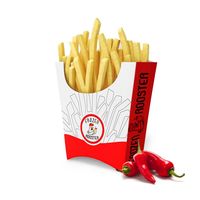 Boîtes à frites personnalisées en gros avec logo, boîtes de luxe pour pop-corn, pâtisseries et biscuits, boîtes en papier pour frites