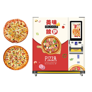 Hot bán bánh Pizza Máy bán hàng tự động hoàn toàn tự động nhanh chóng thức ăn nóng bánh pizza Máy bán hàng tự động - Product Image 1