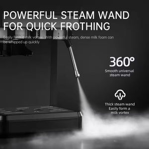 La Mejor Cafetera Espresso Eléctrica Portátil Semiautomática, Tanque de Agua de 1.8L, Presión de 20 Bares, Multifuncional, para Hotel, Exteriores - Product Image 4