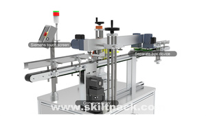 Etiquetadora Automática Eléctrica SKILT de Alta Precisión Controlada por PLC para Etiquetas de Esquinas de Cajas con Hologramas Plegables Pequeños - Product Image 5