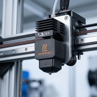 Untuk Kit Hotend Baja Keras Bambu Lab H2D, Suku Cadang Pengganti Printer 3D Aliran Tinggi