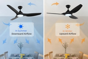 Hiện đại quạt trần trong nhà trang trí thông minh sang trọng quạt trần với đèn Led điều khiển từ xa - Product Image 4