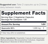 Extrait de quercétine en marque privée OEM/ODM, poudre de quercétine, capsules de quercétine