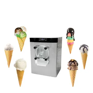 Prezzo all'ingrosso multifunzionale italiano commerciale duro servire Gelato Gelato macchina