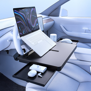Steering Wheel Tray Vehicle for Laptop Working Food Eating Drinking Desk Fits Most Vehicles <b>Car</b> enthusiasts <b>Car</b> <b>Table</b> Steering - Product Image 5