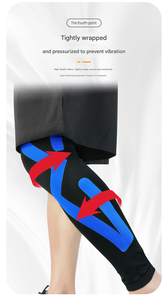 Genouillères élastiques de compression en gros pour protéger les mollets et les cuisses, soutien du genou - Product Image 6