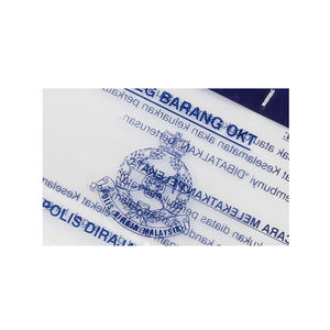 Sacs de joint en plastique inviolables de sac de sécurité de Transport sacs de dépôt en espèces de sécurité évidents - Product Image 6