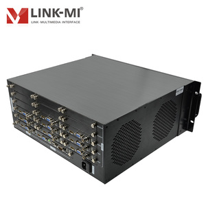 LINK-MI 9x1 đa-người xem HD Video multiplexer BNC/<span class=keywords><strong>VGA</strong></span>/đầu vào <span class=keywords><strong>1080P</strong></span> Độ Phân giải PIP cửa sổ lớp phủ RS232 điều khiển từ xa kim loại - Product Image 5