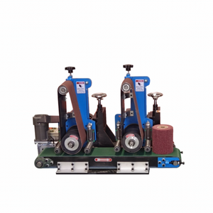 Sabuk Gerinda pneumatik portabel kecil, mesin ampelas dan pemoles lembar aluminium penggiling sabuk udara - Product Image 2