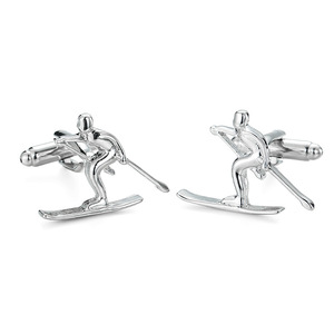 Bán buôn Khuy măng sét cao cấp phong cách sáng tạo găng tay xúc xắc trò chơi thể thao Cuff liên kết cho nam giới - Product Image 3