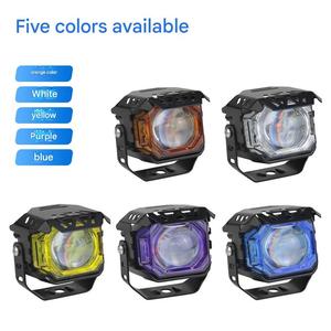 Nouveaux phares LED avant pour <span class=keywords><strong>moto</strong></span>, projecteurs à faisceau haut/bas, clignotants, lumière stroboscopique d'avertissement, lumière colorée - Product Image 1