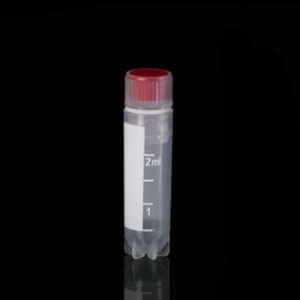 Katano 2ml Graduated Screw Top <b>Plastic</b> Cryopreservation <b>Tube</b> For Laboratory Use - Product Image 2