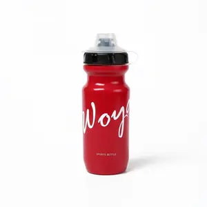 Factory Customized 600ml Cycling Water Bottles Squeeze BPA FREE with cap