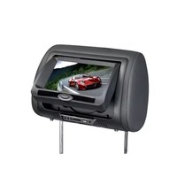 Paire de télécommandes universelles pour moniteur d'appuie-tête de voiture TFT 7 pouces avec haut-parleur intégré, lecteur de carte USB SD et lecteur CD